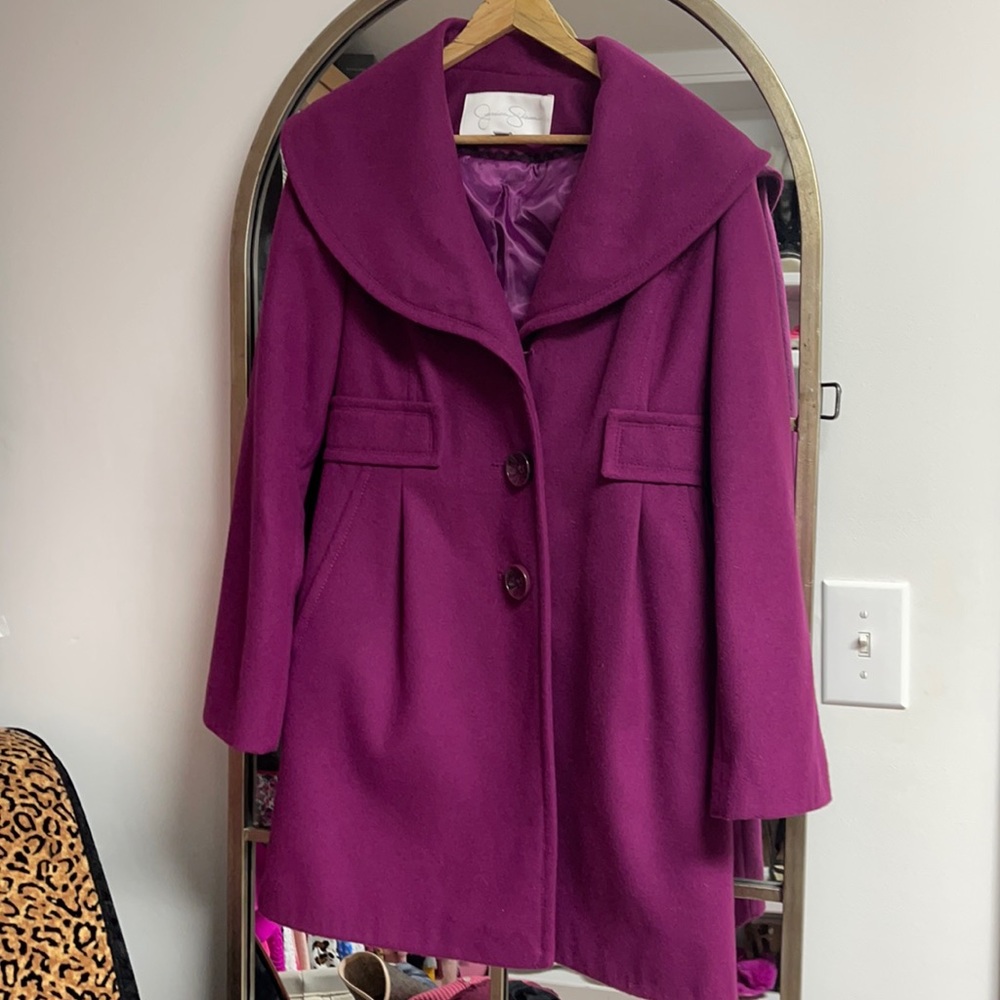 Jessica Simpson wool coat